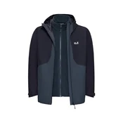 JACK WOLFSKIN Funkcionalna jakna STONETRAIL 3IN1 nočno modra
