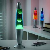 LAVA STOLNA LAMPA PLAVA E14/25W/R39