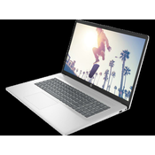 Laptop HP 17-cp0121nm DOS/17.3FHD AG IPS/Ryzen 7-5700U/16GB/512GB/srebrna