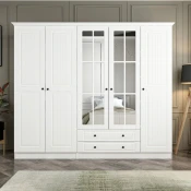 Hanah Home Kale 4018 Garderober, 225x190x52cm, Beli