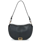 Lancel CELESTE DE LANCEL M SADDLE Črna