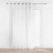 Bela prosojna zavesa iz tančice 240x240 cm Lissea – douceur dintérieur