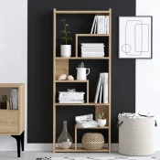 Hanah Home Polica 60x150x15cm Hrast