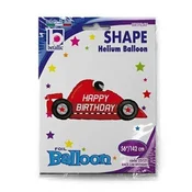 shumee Folija balon Formula Car 142 cm rdeč