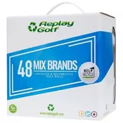 Replay Golf Mix Brands Lake Balls 48 Pack