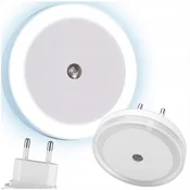 LED nočna lučka za spalnico s senzorjem mraka za otroke