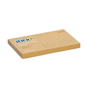 Samolepilni blok za beležke, 6 x 127 mm, 100 listov, STICK N Kraft Notes, rjav, 100 listov