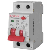 NEX Diferencialno stikalo z modulom PRO p0620002 2P C 16A 30mA 6kA tip AC