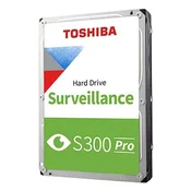Toshiba S300 Pro Surveillance internal hard drive 8 TB 7200 RPM 512 MB 3.5 Serial ATA III