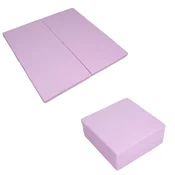 Monkey Gym Gimnastična vzmetnica Satellite 100x100x5 cm, štiridelna - roza, (5000077319)