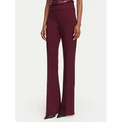 Rinascimento Hlače iz tkanine CFC0130162003 Bordo rdeča Regular Fit