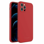 Wozinsky Color Case silikonska fleksibilna maska za iPhone 13: crvena