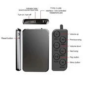 KJB KJB digitalni diktafon z glasovno aktivacijo, 29 ur, 128 GB