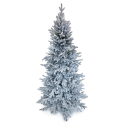 Umetna zasnežena jelka Aspen 240 cm Slim 100% PE (3D iglice) – ozke novoletne jelke - PE iglice - 101 do 110 cm - Ozke jelke - Slim - Višina 240 cm - 1000 <