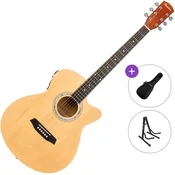 Pasadena PGC-10E Standard SET Natural Elektro-akusticna jumbo