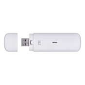 slomart ZTE MF833N prenosni modem, bele barve, podpora za 4G LTE, USB napajanje, 150 Mbit/s, Micro SD reža, kompaktna in lahka zasnova