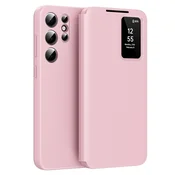 Etui Techsuit SmartView za Samsung Galaxy S24 Ultra - pink