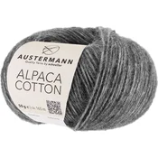Austermann Alpaca Cotton 90310-04 Grey Pletilna preja