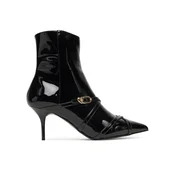 Škornji LOVE MOSCHINO JA21047G1NIH000 Črna