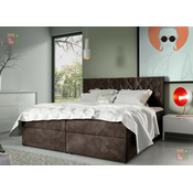 Boxspring postelja Box 7 - 200x200 cm