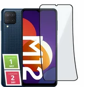 shumee Hibridno steklo ZA Samsung M12 ZA celozaslonski keramični 9D