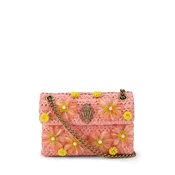 Kurt Geiger London crossbody torbica ženska Raffia Mini Kensington