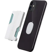 shumee LEPILNA BELA MINIMALISTIČNA DENARNICA ZA TELEFON ZA 5 KARTIC