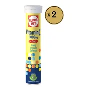 Supravit Kompleks sa vitaminom C 1000mg i cinkom 20 šumecih tableta 112695, 2 komada