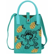 shumee Disneyjeva modna pastelna torba za čez ramo. Mint Stitch