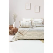 Lessentiel Maison Komplet posteljine Lia, 240x260 cm, Bež