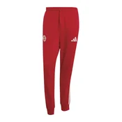 ADIDAS PERFORMANCE Športne hlače FCB DNA  rdeča / bela