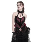 Korzet ženski DEVIL FASHION - Red Heart - ECST00902