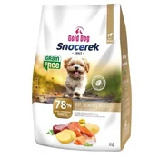 GDD Snocerek Grain Free pesja hrana govedina in losos, krompir (4 kg)