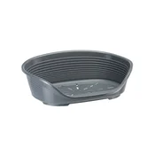 Ferplast ležaj za pse Siesta deluxe 6 tamnosiva, 70,5x52x23,5 cm