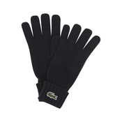 Rukavice Lacoste Wool Jersey Gloves - navy blue