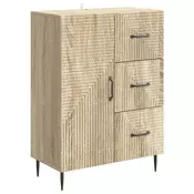Kreveta Hrast sonoma 66 x 34,5 x 89,5 cm Konstruirano drvo