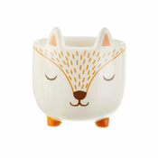 Kamnit okrasni cvetlični lonec o 7 cm Woodland Fox – Sass & Belle