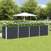 Sadilica Antracit 240 x 80 x 75 cm Celik