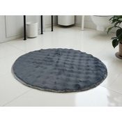 Okrugla Prostirka za kupatilo fi 100cm Tamno siva boja ( VLK000198-tamnosivaboja )