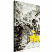 Slika - Far Dreams (1 Part) Vertical Yellow 60x90