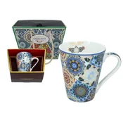 Carmani, porcelanasta skodelica 370 ml - okraski Casablanca, maroški vzorec