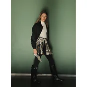 Hunter Prehodna jakna Leith HARW0065251 Črna Oversize