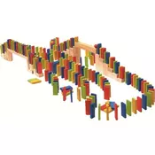 Woody Domino kocke - više boja 200 komada 90653