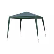 Happy Green Vrtni paviljon PARTY II 240x240 cm, temno zelen, PE 100 g/m2