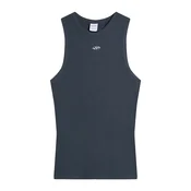Bershka Majica modra/bela