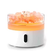 Himalajski solni aroma difuzor – Nočna svetilka s plamenim efektom - Plastic - Home warming - Za 40 let