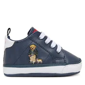 Mehki čeveljčki za dojenčke Polo Ralph Lauren RL03477410 Mornarsko modra