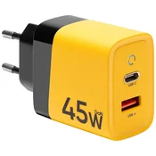 Polnilnik Tactical Microgrid GaN 45W rumena (57983117437)