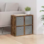 Kreveta s ladicama Dimljeni hrast 49,5 x 22 x 47 cm
