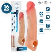 PODALJŠEK PENISA Mr Intense Simon Flesh 14,5 cm - realističen, večji obseg, daljša dolžina penisa